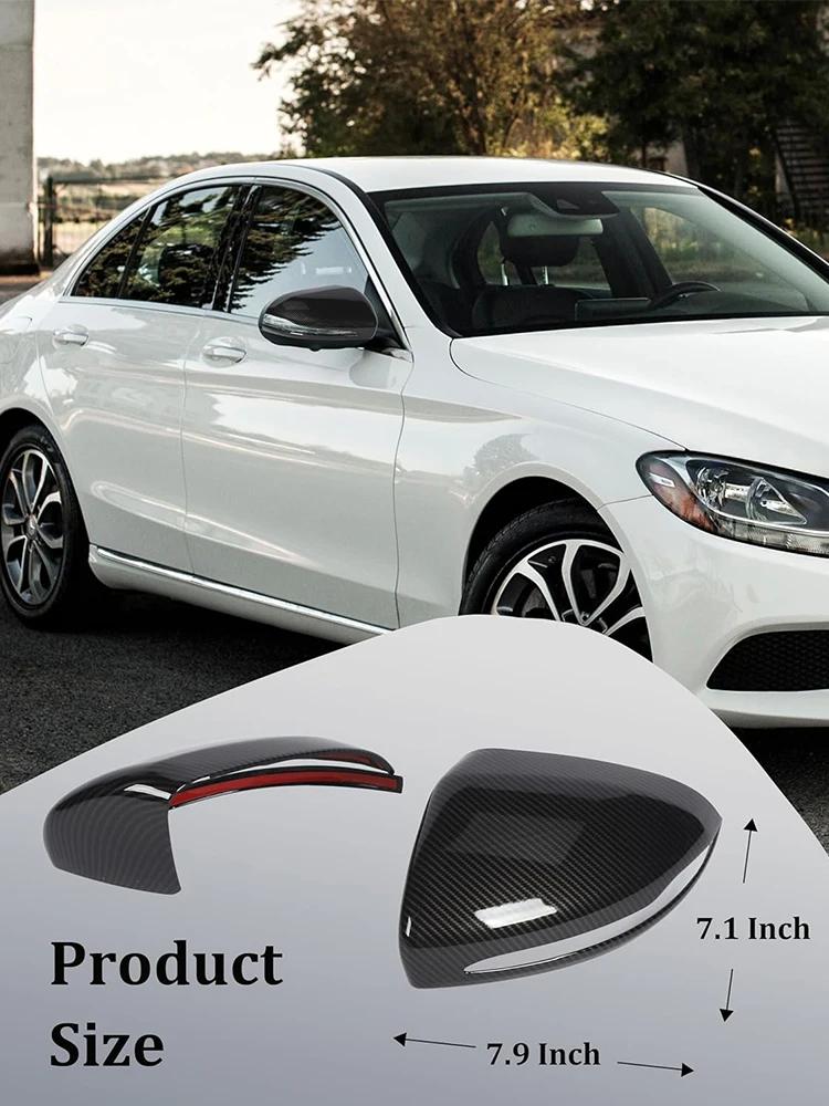 Couvercle de rétroviseur extérieur, 2 pièces, LHD et RHD, pour Mercedes Benz C W205 E W213 classe GL