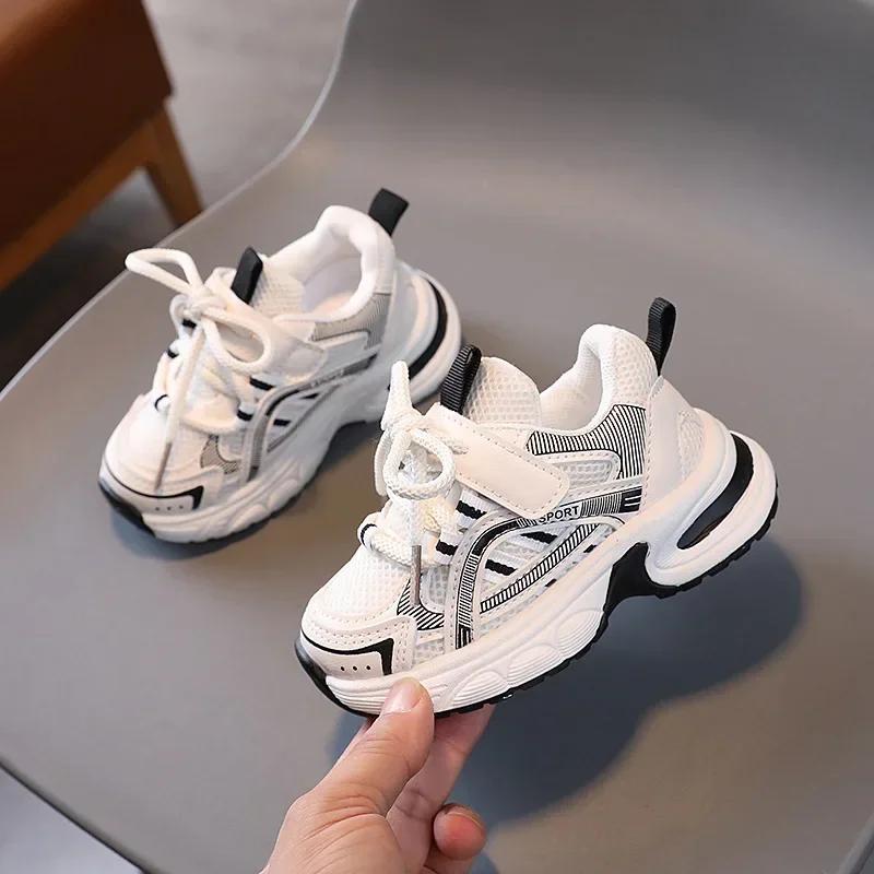Nouveaux enfants baskets pour filles école casual chaussures de sport pour garçon printemps automne 