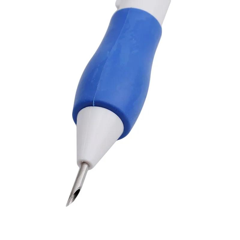 Kit d'aiguilles à poinçonner pour broderie, ensemble d'outils de couture, stylo à aiguille magique, 