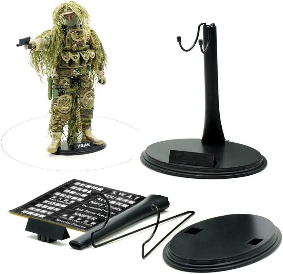 Support de figurine d'action, 5 pièces, échelle 1/6, support de modèle 12 pouces, Base de Support no