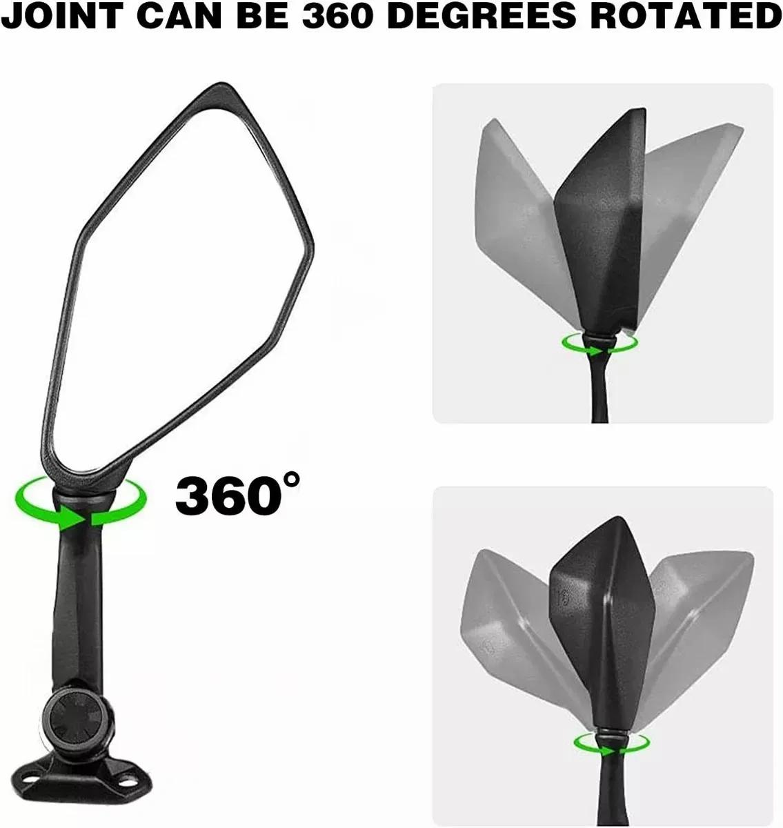 Rétroviseur de Moto pour Kawasaki Ninja 250 250SL 300 ZX6R H2R 2013-2016 NINJA 400 650 1000 2017-202