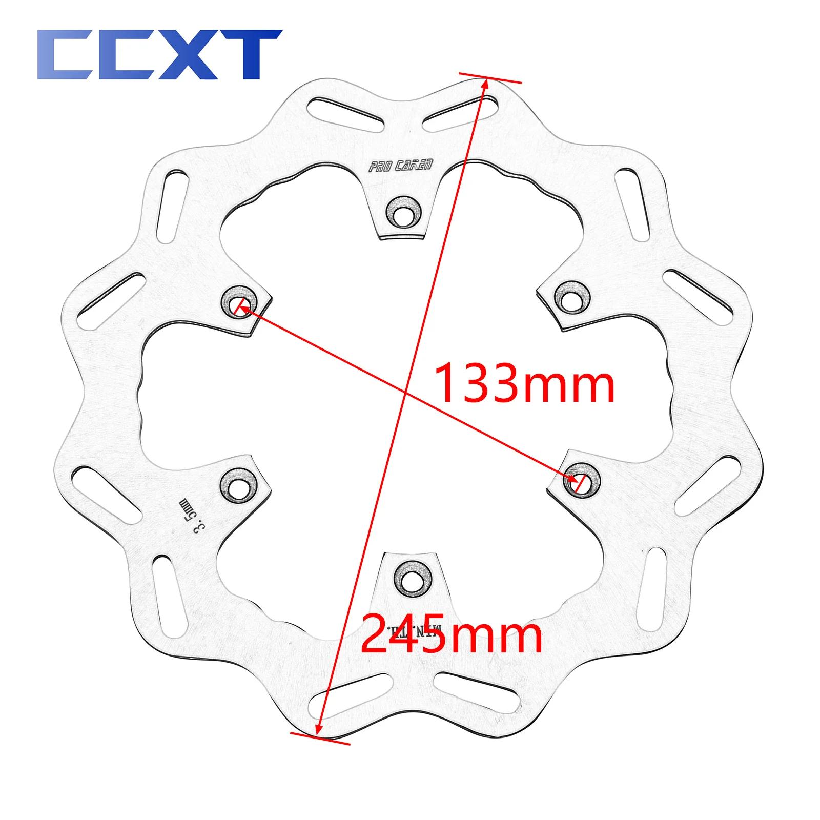 Rotor de disque de frein avant et arrière pour moto, 245mm 270mm, pour Yamaha YZ125 YZ250 YZ250F YZ4