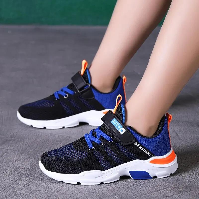 Chaussures de dehors Légères pour Enfant, Baskets de Qualité pour Garçon