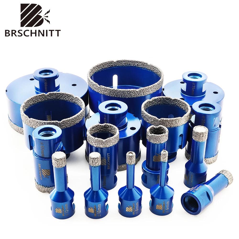 BRSCHNIT-Foret diamanté, 6-150mm, 1 pièce, scie cloche pour granit, porcelaine, céramique, coupe-car