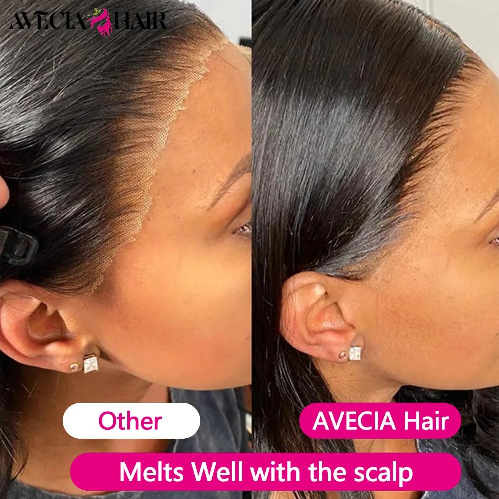 28 Pouce Perruques cheveux humains perruque cheveux humains brésiliens solde transparent hd 13x4 lac