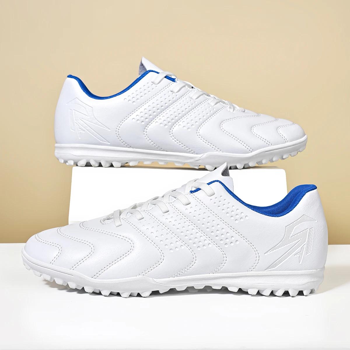 Chaussures de football de sport TF coupe basse de haute qualité, confortables, respirantes et antidé