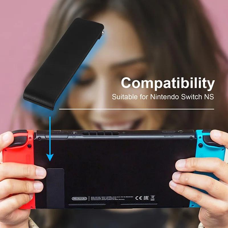 Support arrière pour Console Nintendo Switch, 1 pièce, Support de couverture arrière NS, trépied Dur