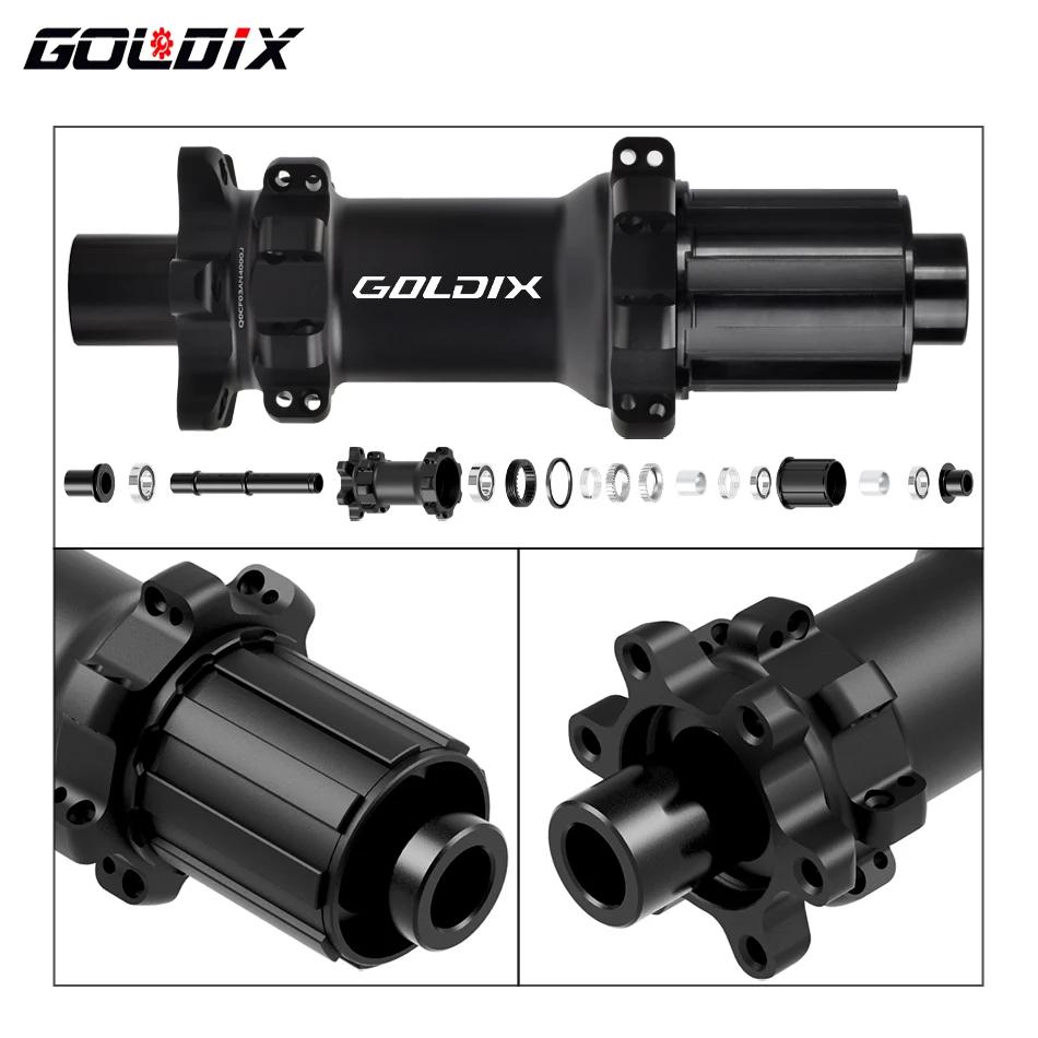 GOLDIX-Moyeu VTT Msuspec28 H HG/XD/MS Boost, cliquet 36T, frein à disque à 6 boulons, roulement scel