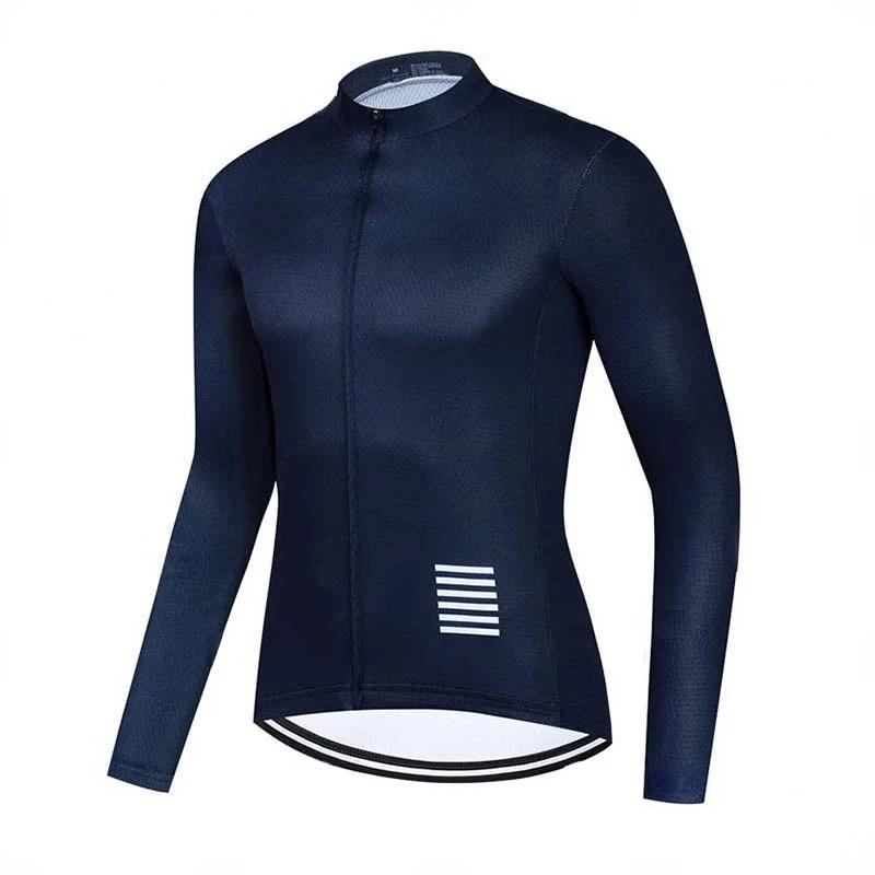 Vêtements de cyclisme en plein air pour hommes, chemises de cyclisme blanches à manches longues, vêt