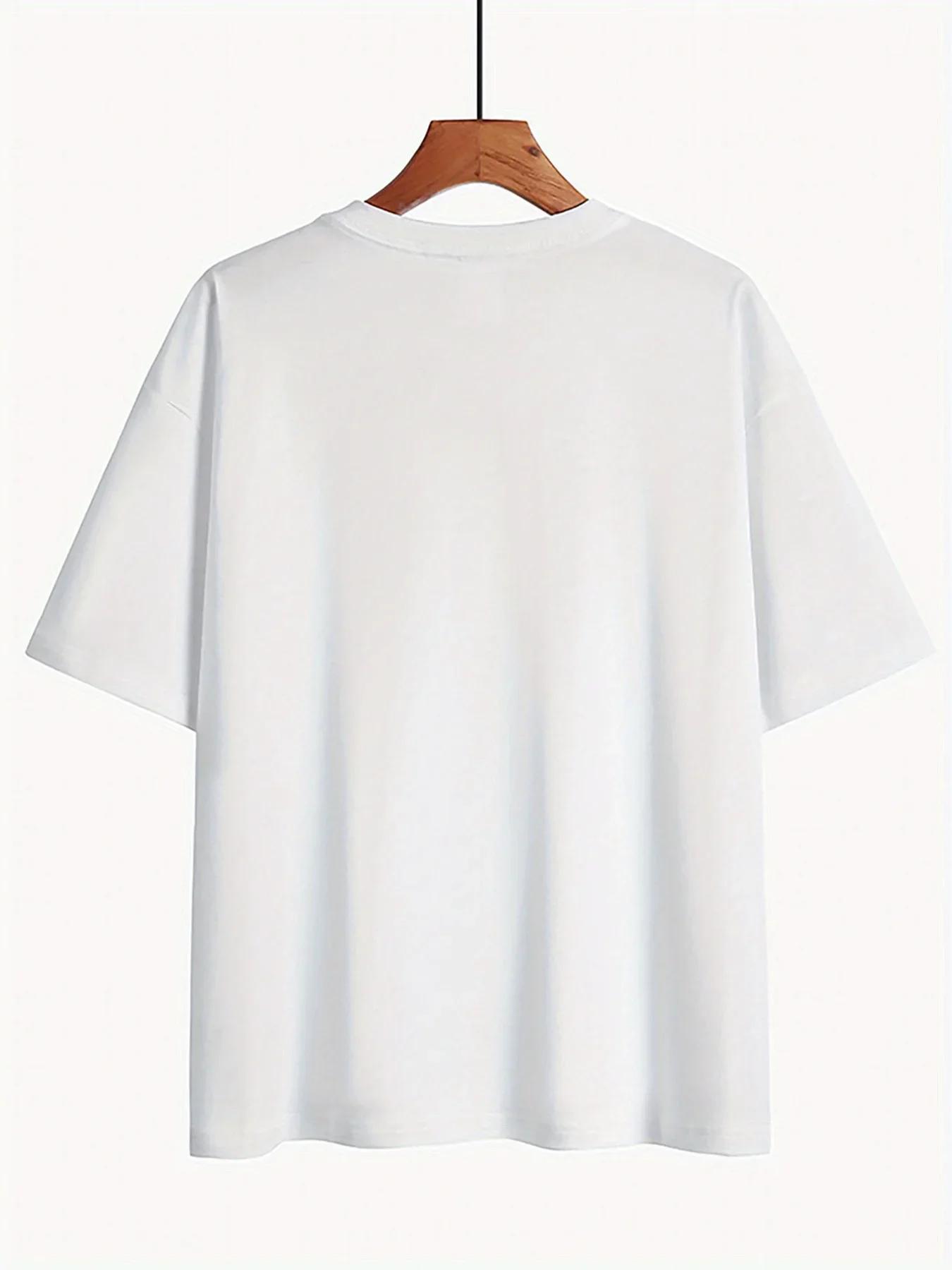 T-shirt manches courtes col rond femme, haut décontracté avec lettres de citron imprimées, Kawaii, S