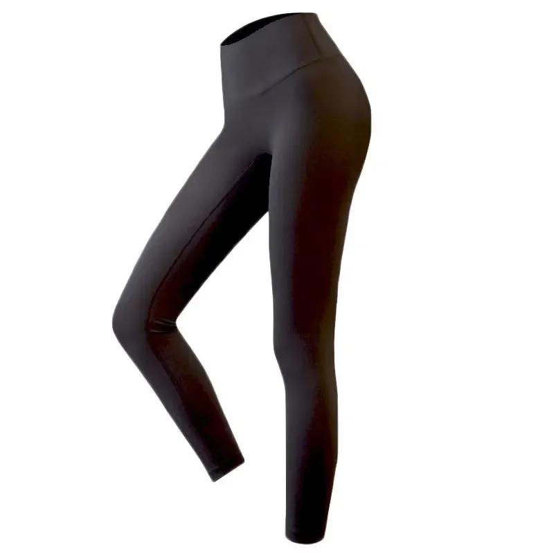 Pantalon de yoga pour femme, taille haute, sensation nue, leggings de course, cyclisme, respirant, s