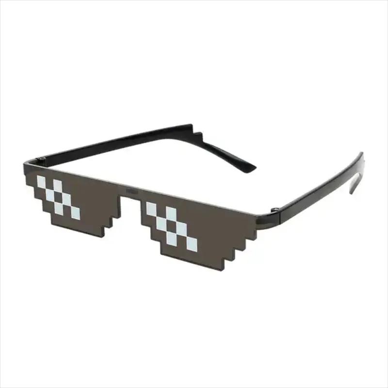 Lunettes de soleil mosaïque Cool Party Vintage nuances lunettes pour hommes lunettes de soleil pixél