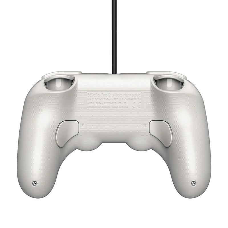 8BitDo Pro 2 manette de jeu filaire contrôleur USB pour Nintendo Switch Windows Steam Raspberry Pi N