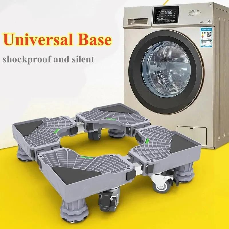 Base universelle pour Machine à laver, Base de levage pour réfrigérateur, Base réglable multifonctio