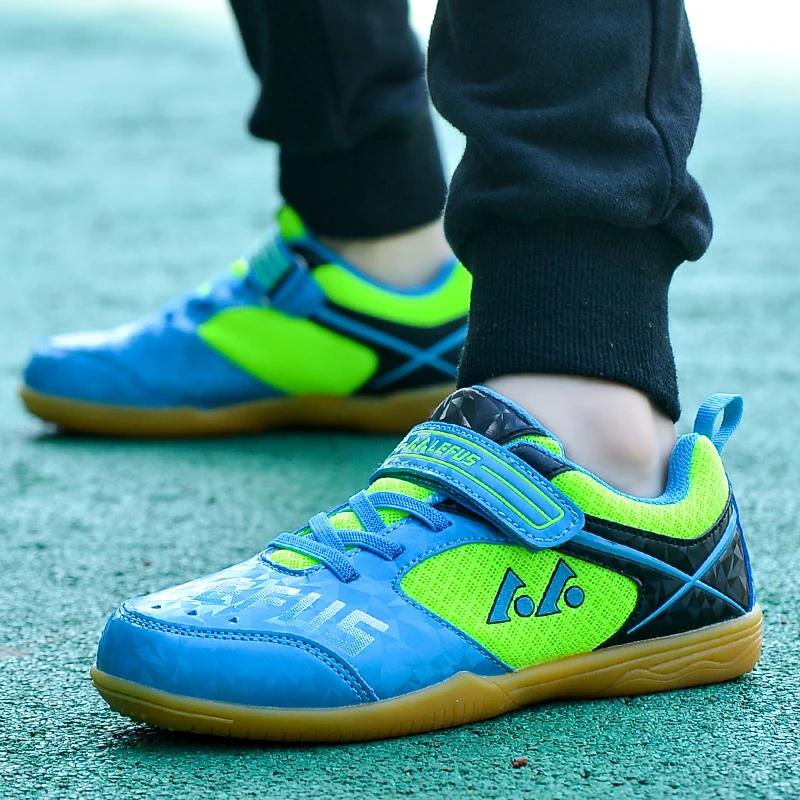 Chaussures tennis de table pour couples - Baskets badminton professionnelles respirantes mixte