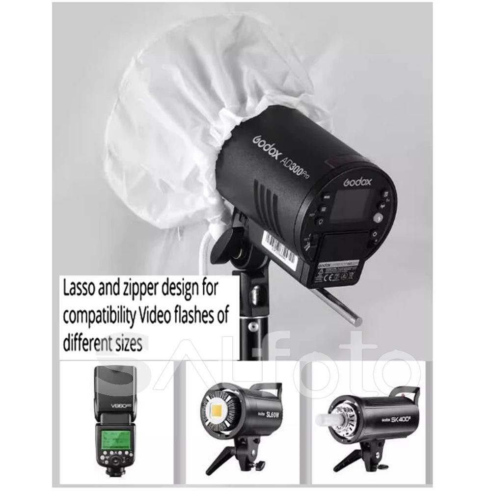 Godox UBL-085S UBL-085T 85 cm 33.5 "noir argent/parapluie réfléchissant translucide avec diffuseur p
