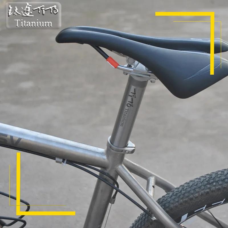 Tige de dégager de vélo en alliage de titane Tito, tige de dégager de vélo de route VTT, tête en alu