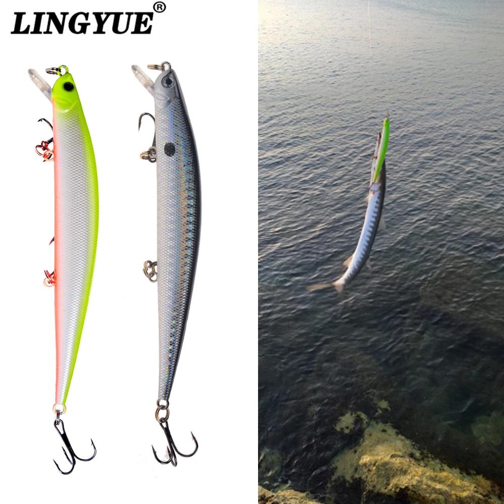 1 pièces Leurres de pêche 12.5 cm/12g Minnow Leurre hochet haute qualité appât dur manivelle Wobbler