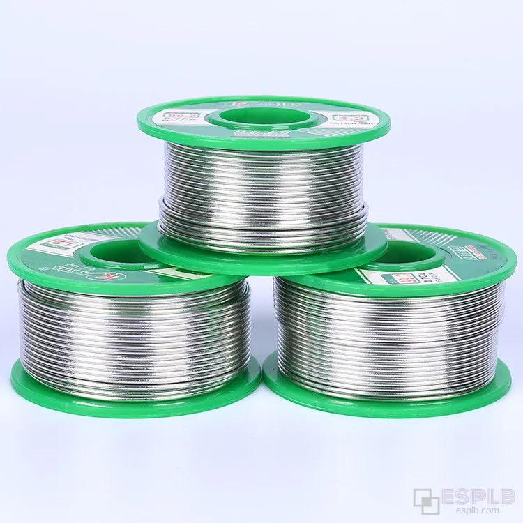 ESPLB-Fil à souder à noyau de colophane, Sn99.3 Cu0.7 50G, sans plomb, 18mm, 0.5mm, 0.6mm, 0.8mm, 1.
