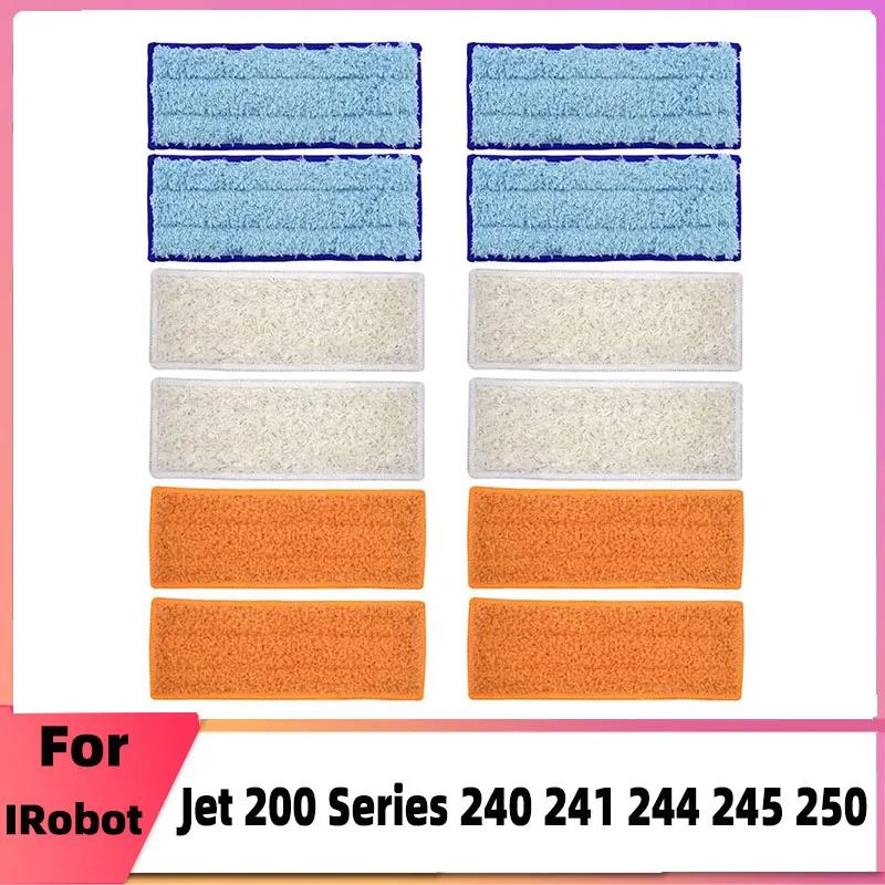Kit de tampons de nettoyage lavables pour aspirateur iRobot Braava Jet, remplacement des chiffons Ev