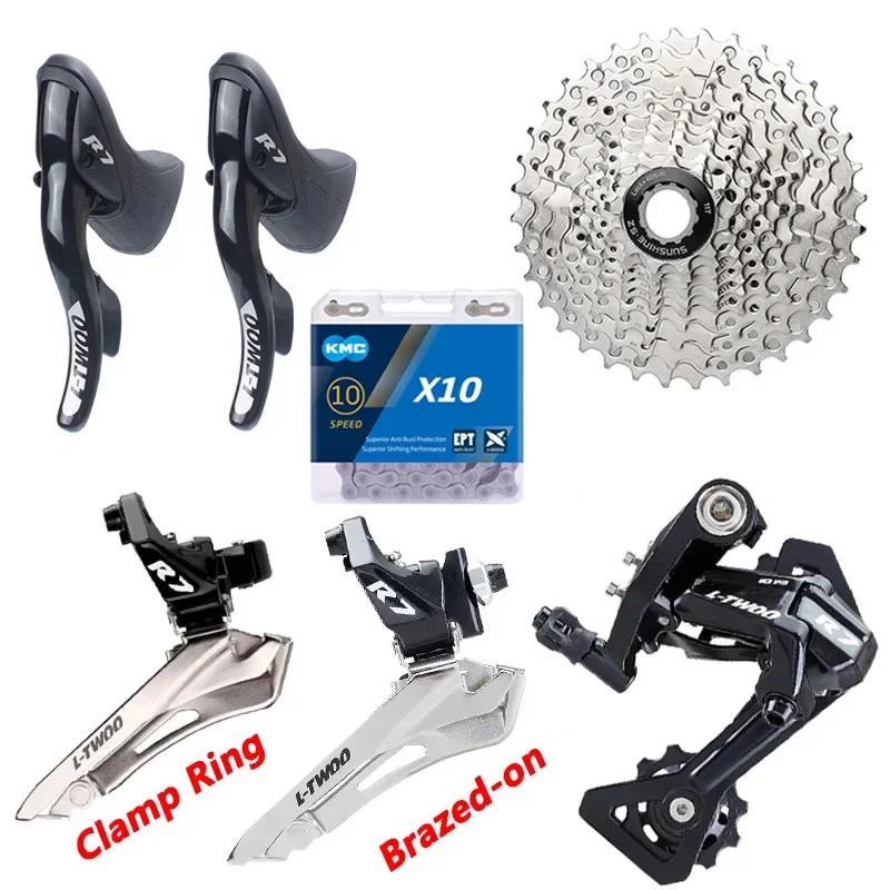 LTWOO R7 2x10 vitesses kit de vélo de route manettes de vitesse levier de frein dérailleur X10 chaîn