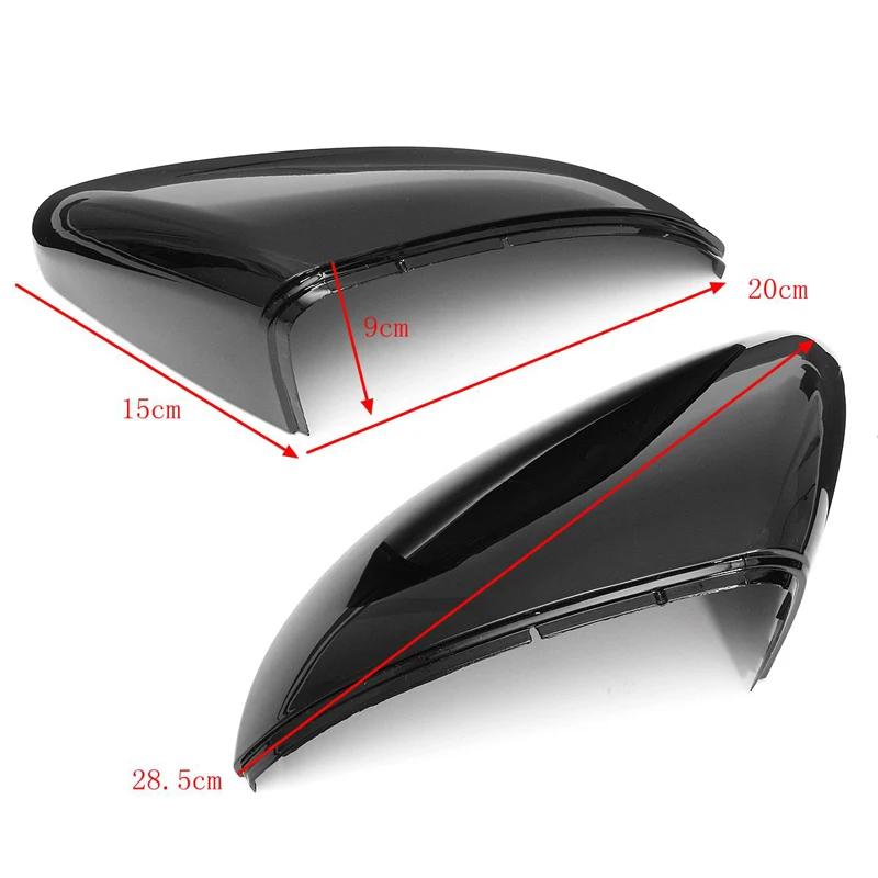 Boîtier de couvercle de rétroviseur de remplacement pour VW Golf 7 MK7 GTI 2014 – 18, noir/blanc/car