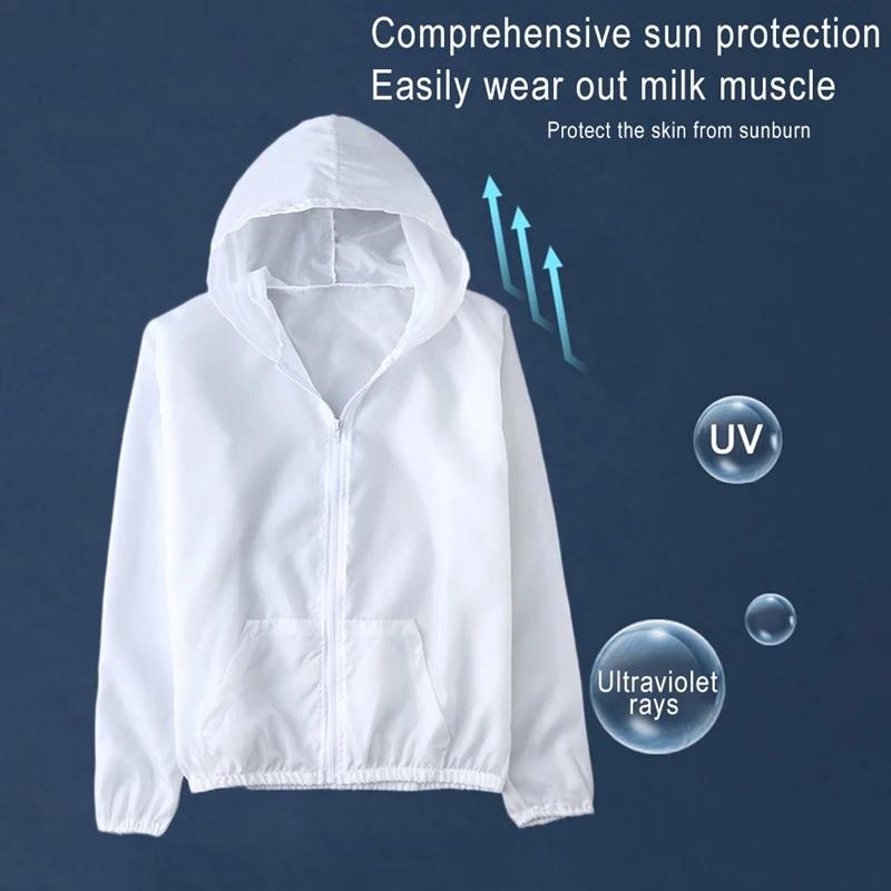 Manteau de Protection solaire respirant à séchage rapide pour femmes et hommes, manteaux légers pour