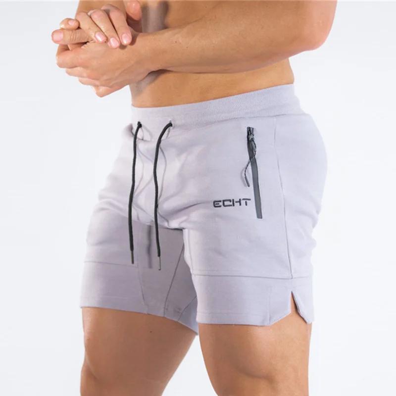 Pantalons de survêtement à poche zippée pour hommes Shorts de sport de fitness hommes pantalons cour