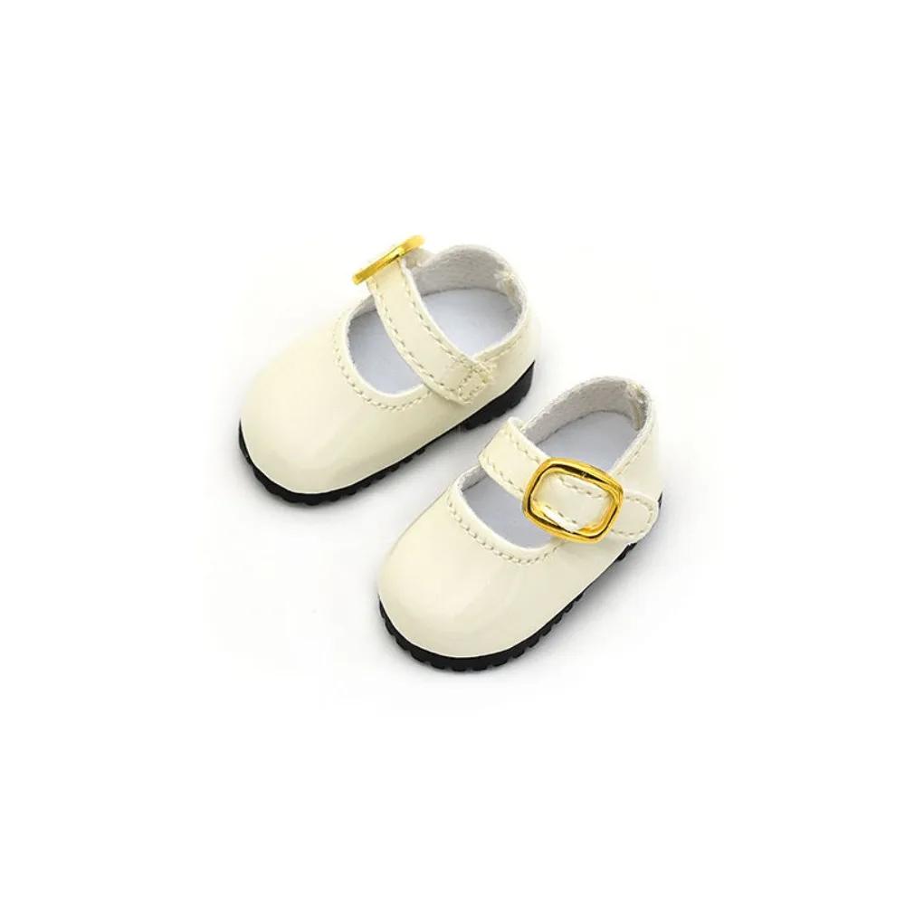Mini chaussures en cuir au beurre pour enfants, accessoires de princesse, document de bonbons, jouet