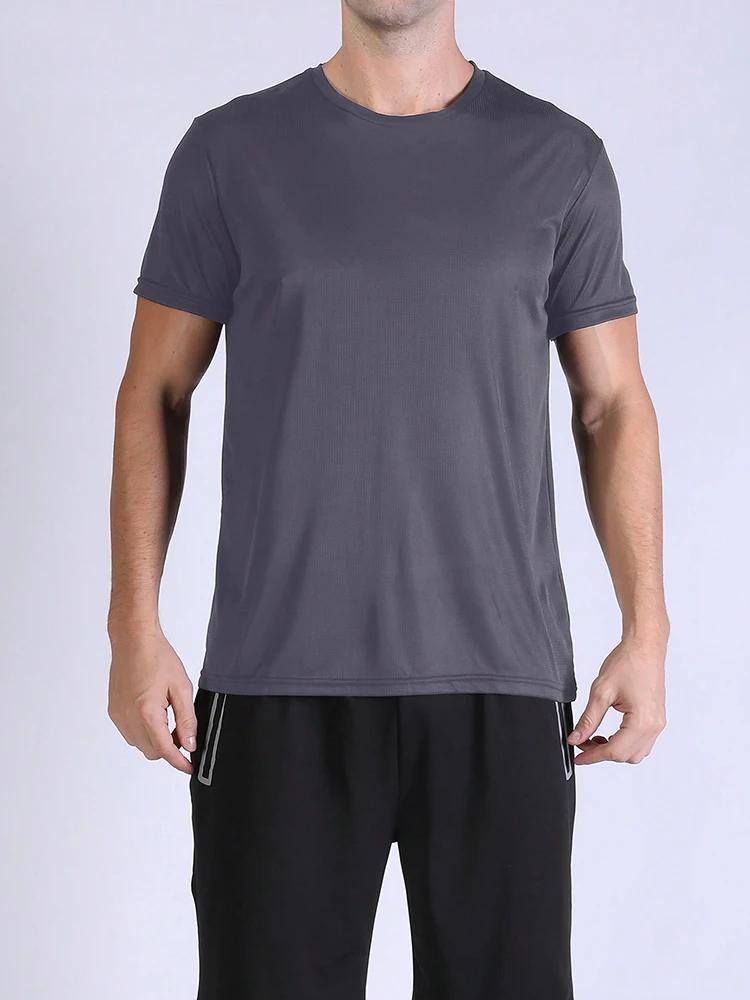 T-Shirt de dehors Ultraléger à vaccage Rapide pour Homme, Haut Respirant et observateur, pour Entraî