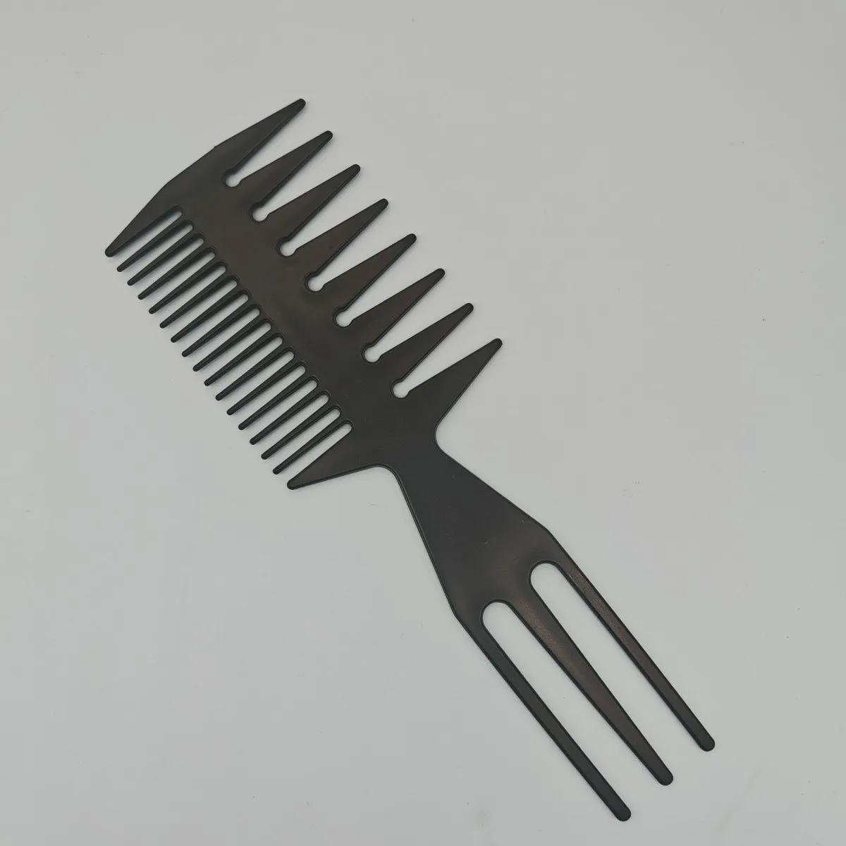 10 pièces nouveau style coiffure hommes femmes Salon de beauté cheveux coiffure brosse noire peignes