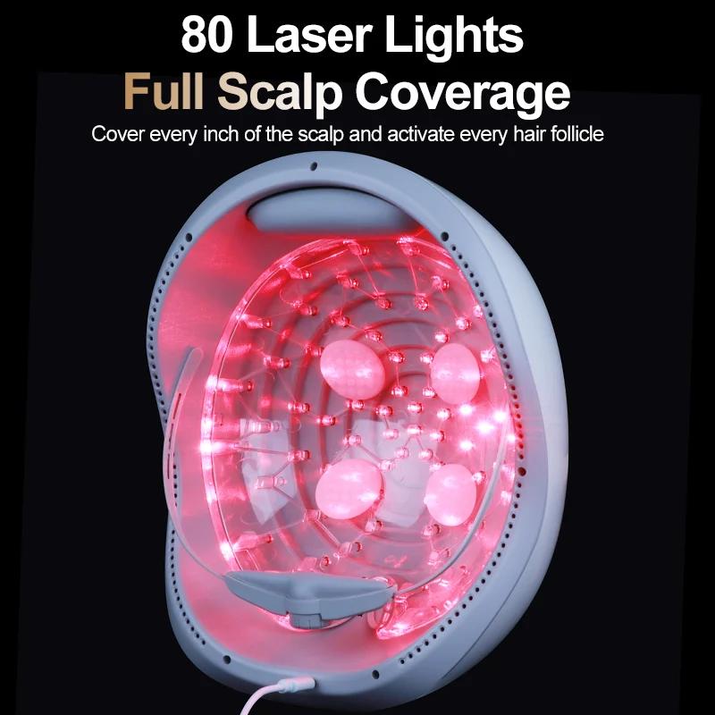 Bonnet de croissance des cheveux Anti-perte de cheveux croissance des cheveux casque Laser chapeau r