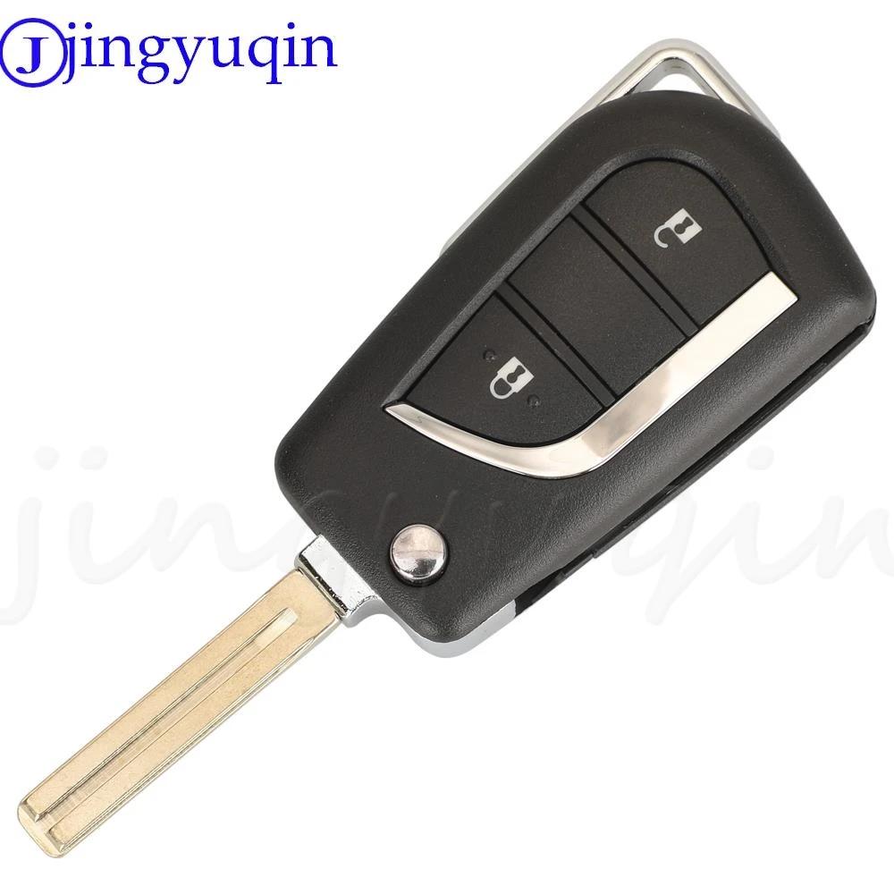 Jingyuqin 89070-0KB40 BA2TA 2BTN clé à distance 433MHz H-8A pour Toyota Hilux 2015 - 2020 TOKAI RIKA