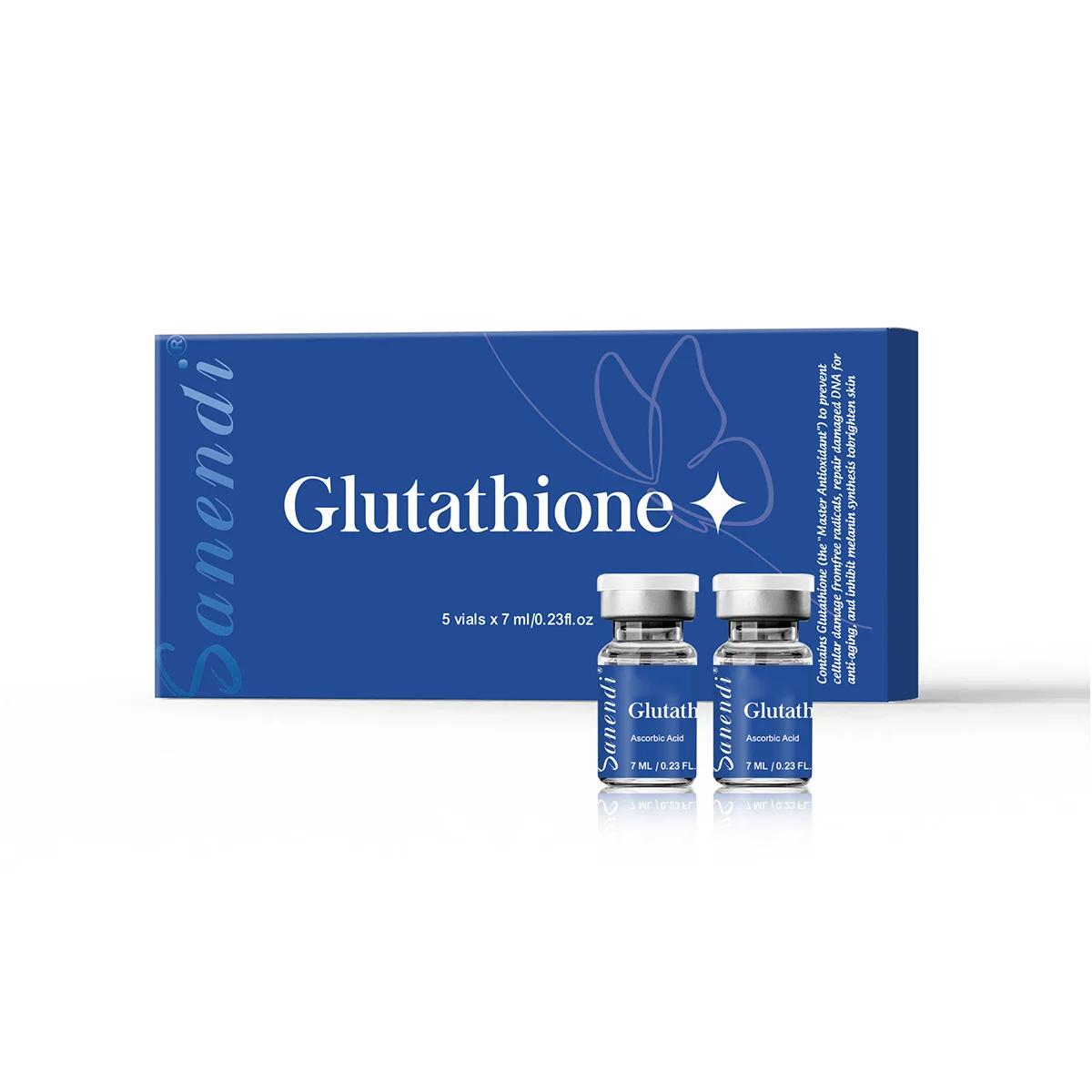 Sanendi PDRN Saumon ADN VITAMINE C Glutathion Peau Sensible Muscle Éclaircissement et anti-âge Utili