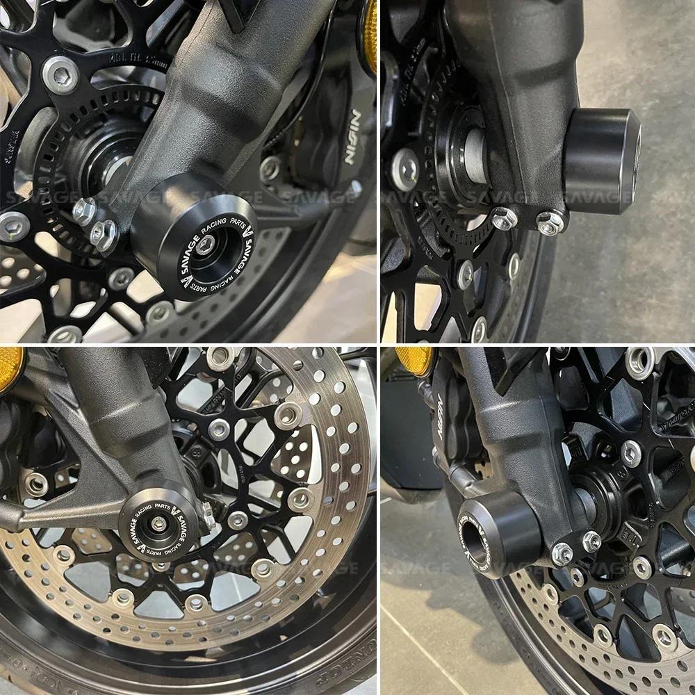 Pour HONDA CB650R CBR650R essieu avant fourche Crash curseur CB 650R 1000R CBR 1000RR moto essieu ro