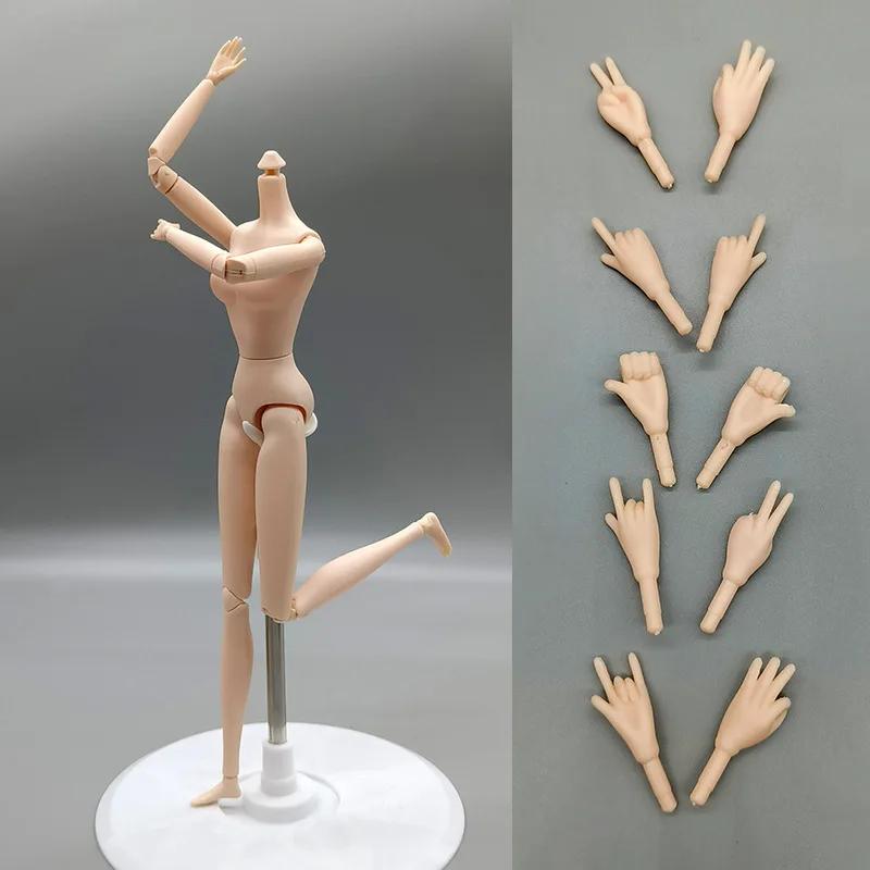 Mode 30 cm poupée 3D yeux princesse poupées en plastique bricolage poupées 28 poupée commune modèle 