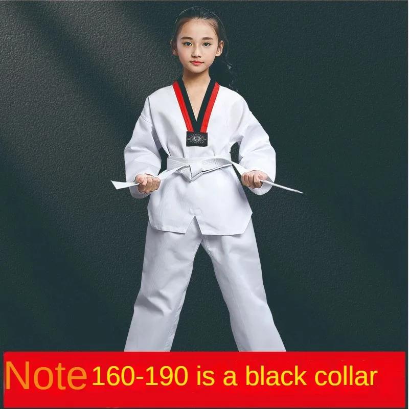 Vêtements de Taekwondo pour hommes et femmes, nouveau modèle, manches longues, vêtements de Taekwond