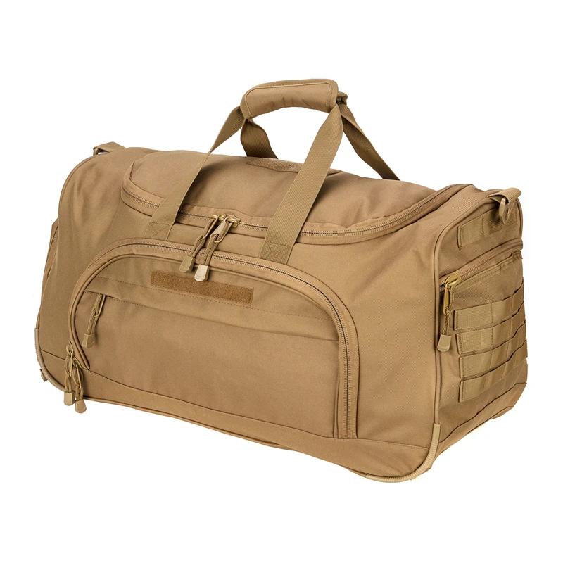 Sacs de sport de voyage 50L, sac de sport pliable, bagages à main, sac de sport avec compartiment à 