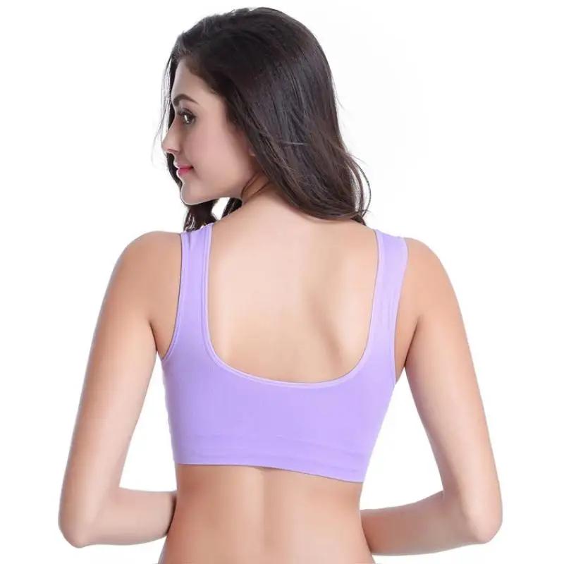 Soutien-Gorge Sport Femme Push Up Rembourré - Brassière de Course et Yoga à Soutien Optimal