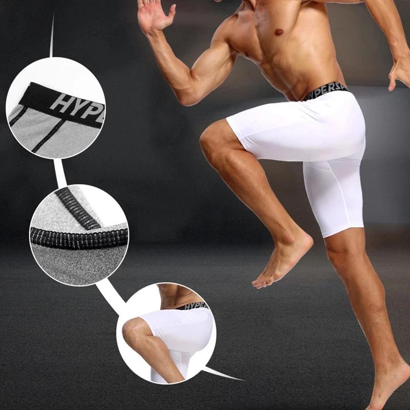 Shorts de compression hommes 2025 pour sport d'été - Leggings fitness et course respirants