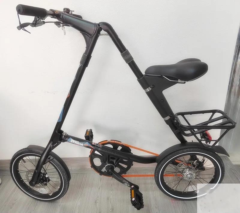 ICEIDA-Ceinture de chaîne M pour vélo de piste pliant, pièces d'origine, 16 pouces, 18 pouces, unive