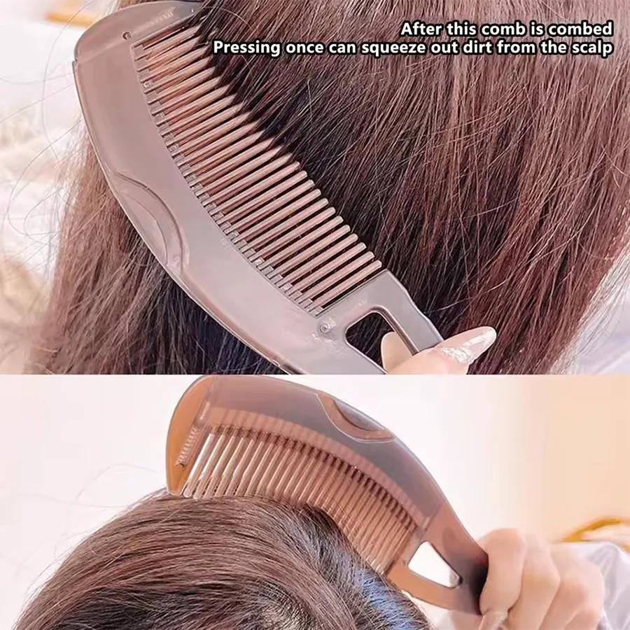 Peignes pour cuir chevelu, élimination des pellicules, peigne de coiffure, brosses de Massage antist