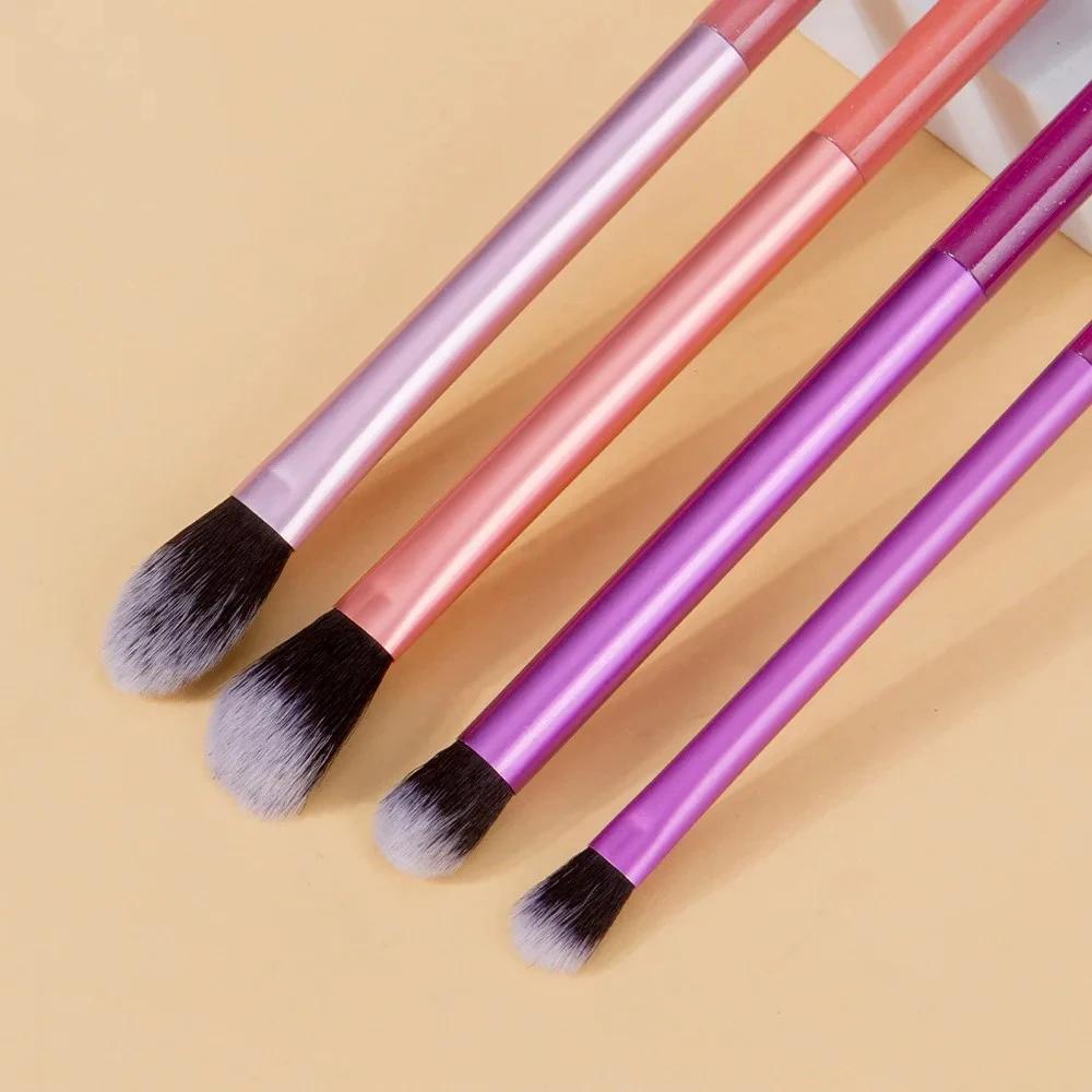 Kit de pinceaux de maquillage doux 8 pièces pinceaux de maquillage en cheveux synthétiques fond de t