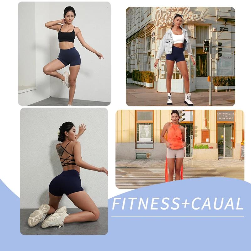 Legging fitness femme taille haute - Yoga vélo squat proof - Sport athlétique complet