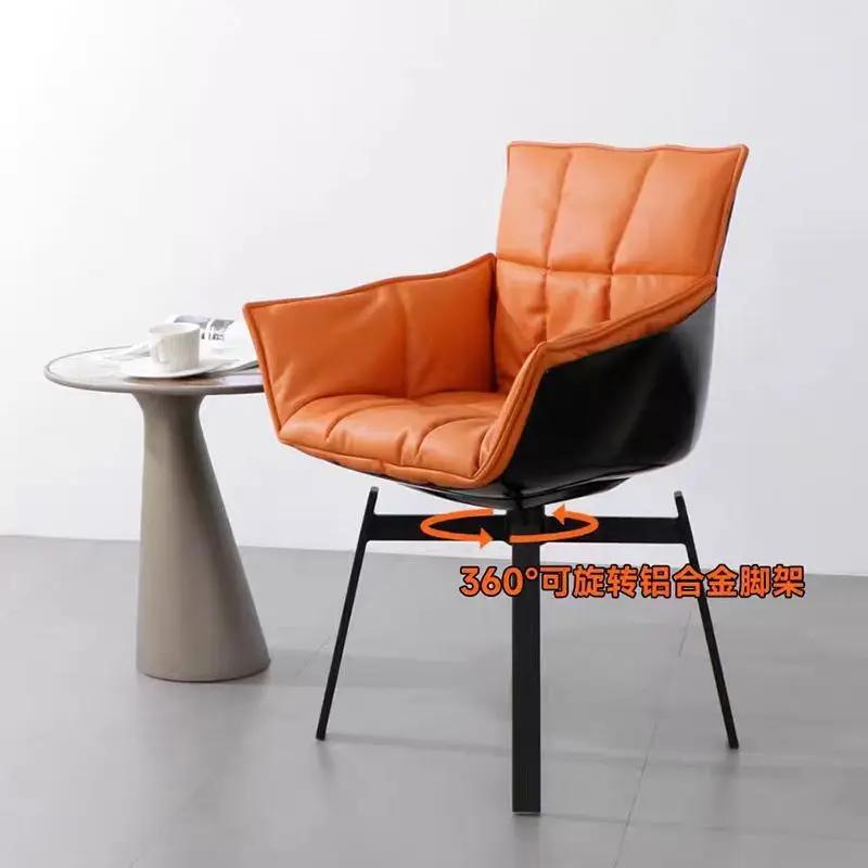 Chaise de Salle à Manger Légère et Créative de Luxe, Chaise de Muscle Simple, Moderne, Nordique, Loi
