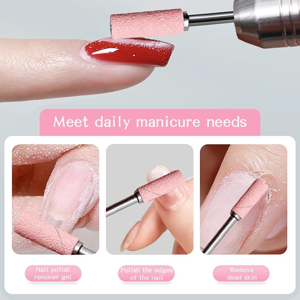 Bandes de ponçage des ongles sans couture améliorées, grain 180/240, anneaux de ponçage efficaces sa