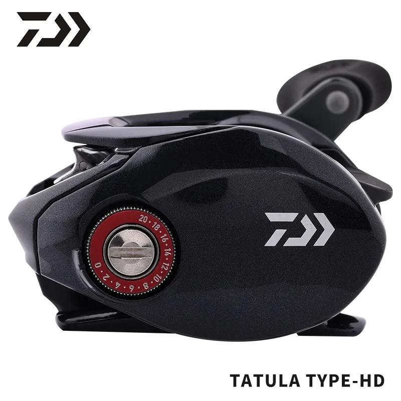 Moulinet de pêche DAIWA TYPE-HD TATULA 7+1BB baitcast rapport 6.3/7.3 traînée 6kg eau salée