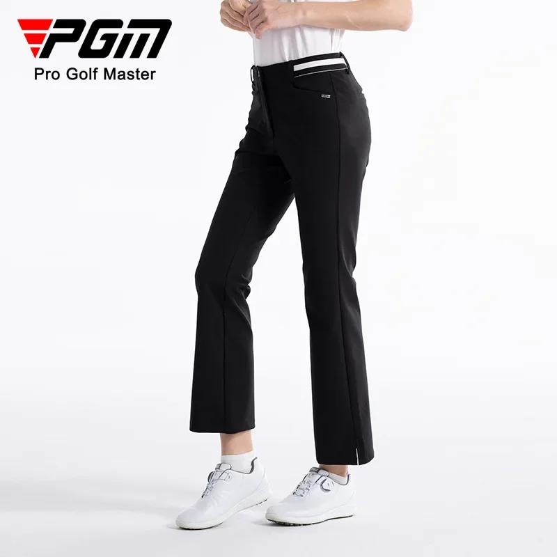 Pantalons golf femme élastiques été printemps - KUZ176 élégants à séchage rapide décontractés