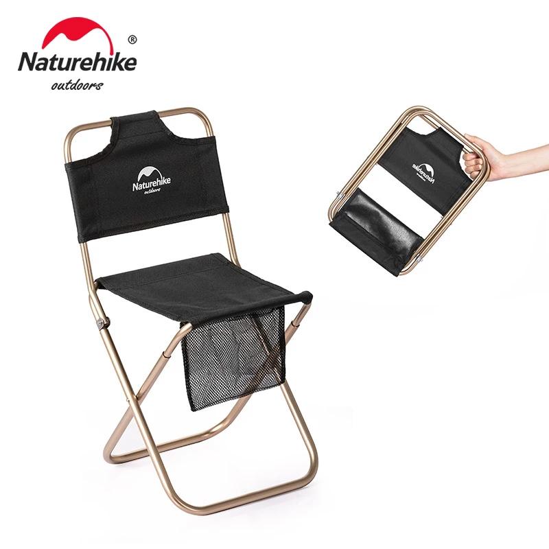 Natureifa-Chaise de plage ultralégère, pliante, portable, avec sac en filet, pour camping, pique-niq