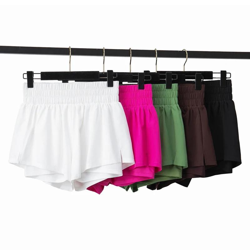 Costume de course en plein air pour femmes, vêtements de sport courts respirants à séchage rapide, e